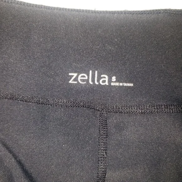 ZELLA Black Capri Cropped Length Leggings Womens Size Small - Picture 6 of 8